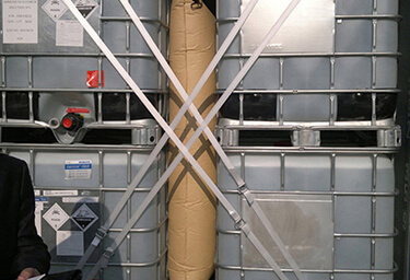 货柜缓冲充气袋_集装箱空气填充袋